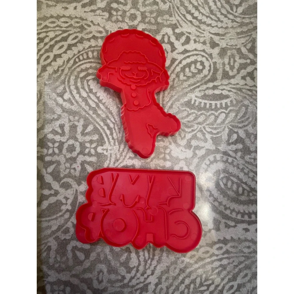 Lamb Chop Cookie Cutter Set Red Baking Party Treat Decor Kids Fun Kitchen
